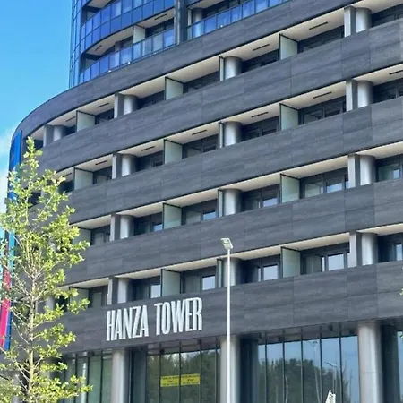 Lägenhet Hanza Tower Deluxe Family 22 Pool &